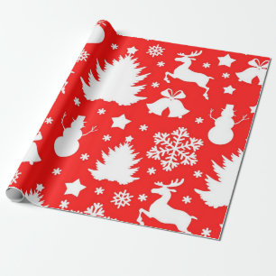 Christmas pattern wrapping paper