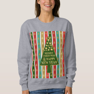 Christmas Patterns - Elegant and Chic tree design Sweatshirt