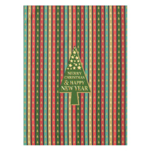 Christmas Patterns - Elegant and Chic tree design Tablecloth