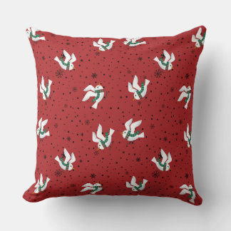 Christmas Patterns Happy New Year 2025; Throw Pillow