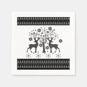 Christmas patterns napkin