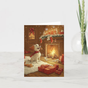 Christmas Pawtner Holiday Card