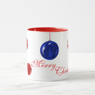 Christmas Peace and Joy Ornament Mug