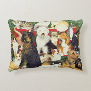 Christmas Peace Decorative Pillow