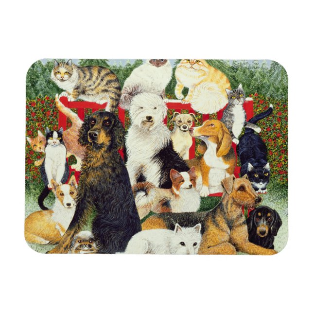 Christmas Peace Magnet (Horizontal)