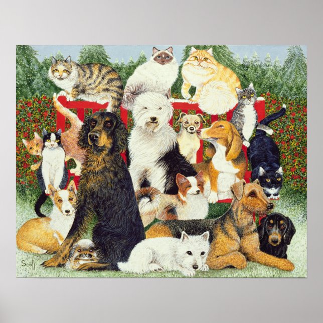 Christmas Peace Poster (Front)