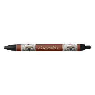 Christmas Pekingese personalized pen