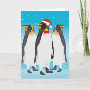 Christmas Penguin Card