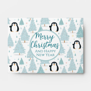 Christmas Penguin Cash Gift Envelope