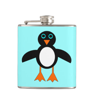Christmas Penguin Flask