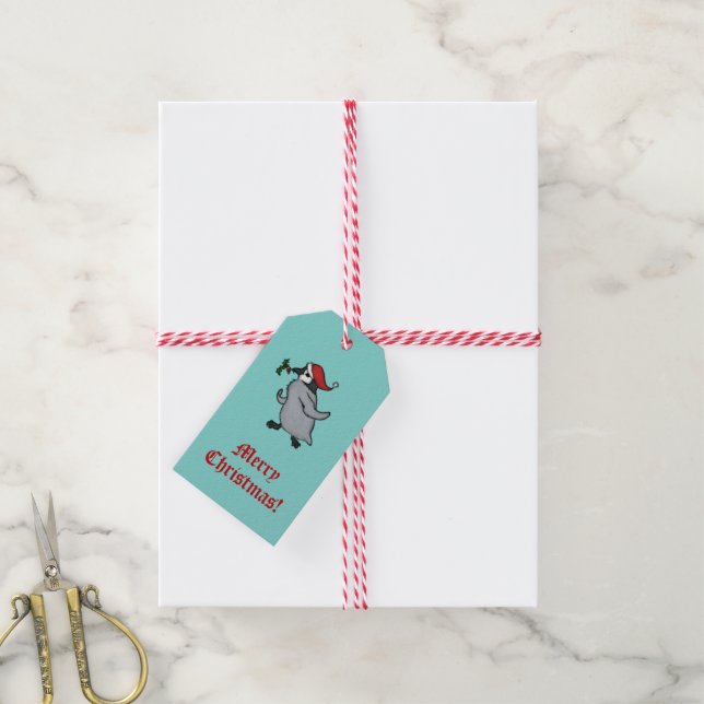 Christmas Penguin Gift Tags (With Twine)