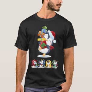 Christmas Penguin Holiday Pajama Xmas 2021 Cute T-Shirt