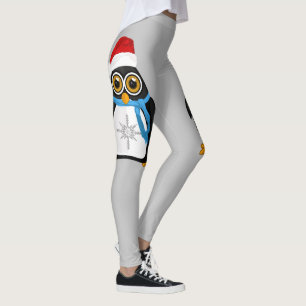 Christmas Penguin Leggings