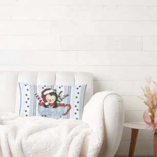 Christmas Penguin Pillow