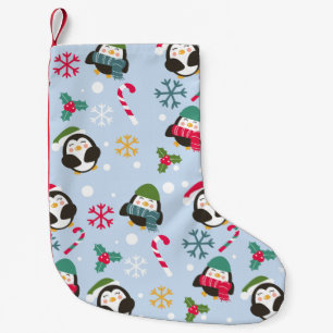 Christmas Penguin Small Christmas Stocking
