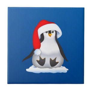 Christmas Penguin Tile