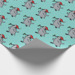 Christmas Penguin Wrapping Paper