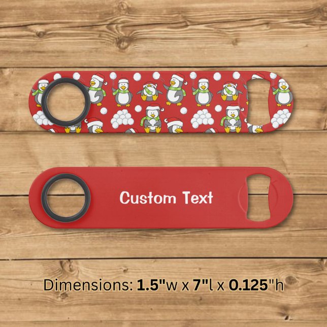 Christmas penguins background bar key (Creator Uploaded)
