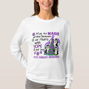 Christmas Penguins Cystic Fibrosis T-Shirt