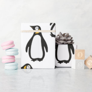 Christmas Penquin Wrapping Paper