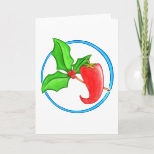 Christmas Pepper Holiday Card