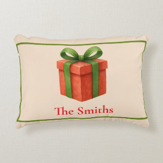 Christmas Personalized Accent Pillow