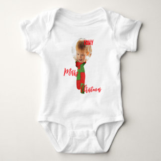 Christmas personalized Baby Jersey Bodysuit colour