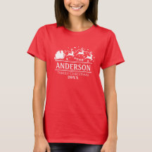 Christmas Personalized Matching Family Name