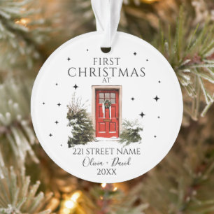 Christmas Personalized New Home Ornament