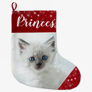 Christmas Personalized Pet Photo Stocking