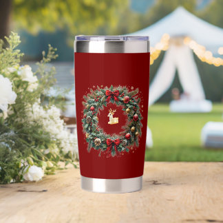  Christmas Personalized Photo Insulated Tumbler