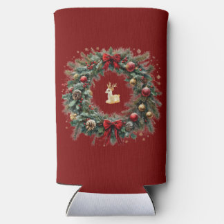  Christmas Personalized Photo Seltzer Can Cooler 