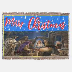 christmas, personalized,Throw, Fleece & Sherpa Throw Blanket