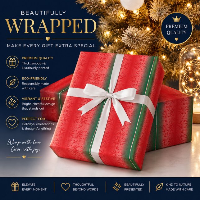 Christmas Personalized Wrapping Paper (Creator Uploaded)