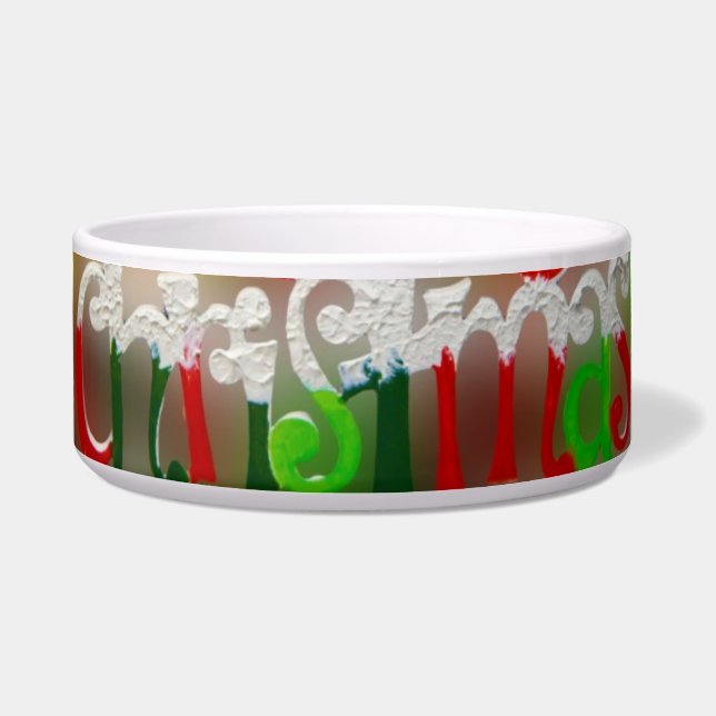 Christmas Pet Bowl (Front)