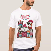 Christmas Pets Knitting Style