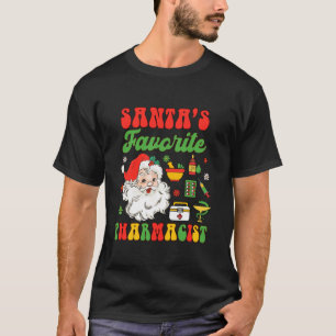 Christmas Pharmacist Pharmacy Santa s Favourite Ph T-Shirt