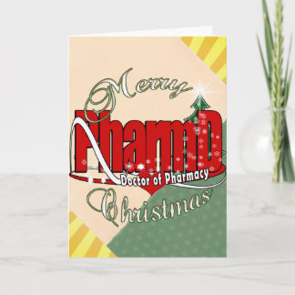 CHRISTMAS PharmD Doctor of Pharmacy Holiday Card