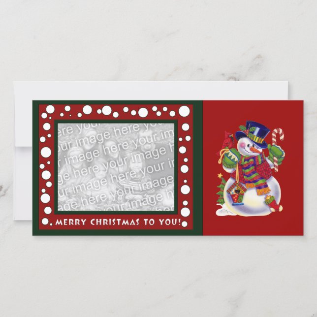 Christmas Photo card (Front)