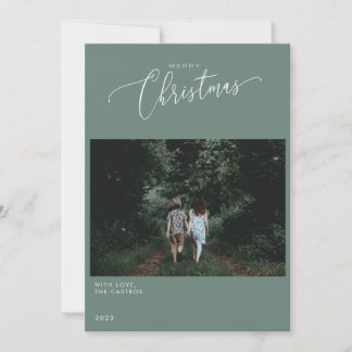 CHRISTMAS PHOTO CARD