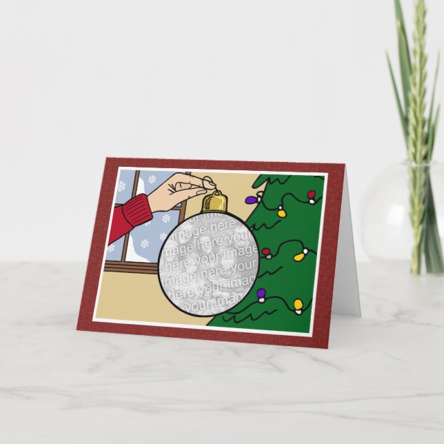 Christmas photo card (Front)