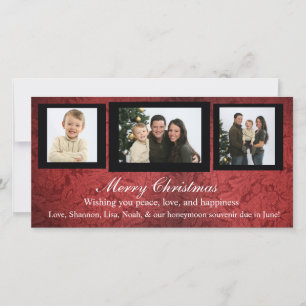 Christmas photo card