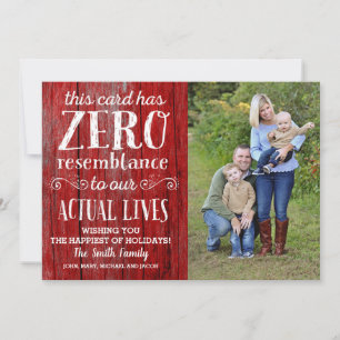 Christmas Photo Card, Holiday Card, Funny