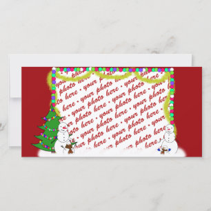 Christmas Photo Card or Photo Gift Tag