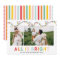 Christmas photo collage rainbow cute fun