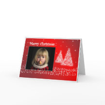 Christmas Photo Frame Greeting Card