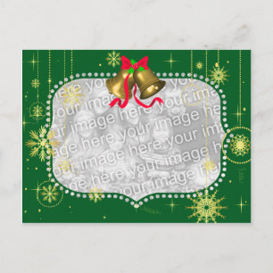 Christmas Photo Frame Holiday Postcard