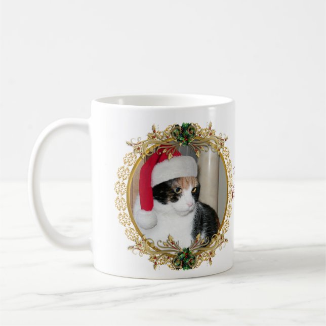Christmas Photo Mug for pet owner (Left)
