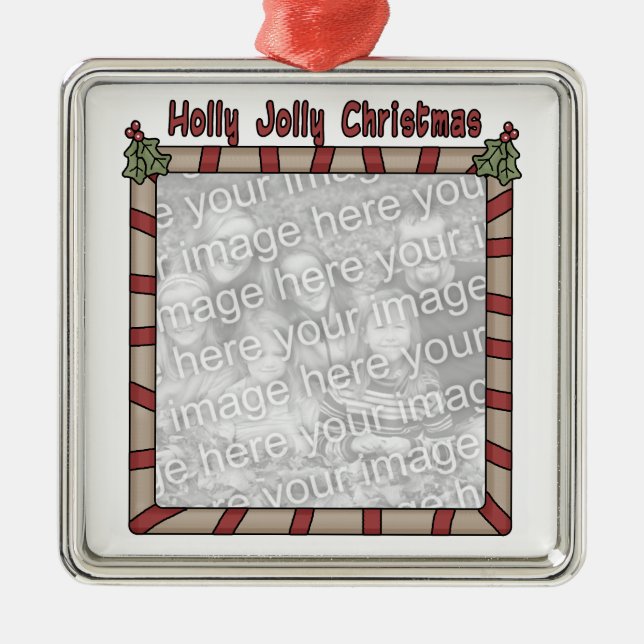 Christmas Photo ornament (Front)