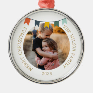 Christmas Photo Ornament   Personalized Holiday